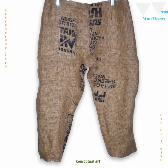 Burlap Weekend Pants by Blake A-L Boyd - Picture 4 of 4